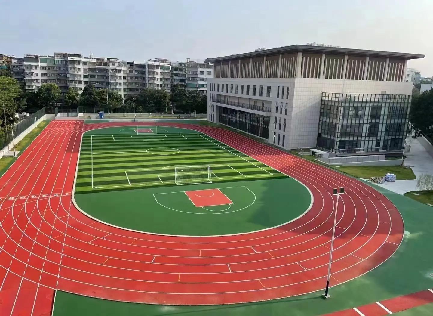 景德镇市硅PU塑胶篮球场 - 方案